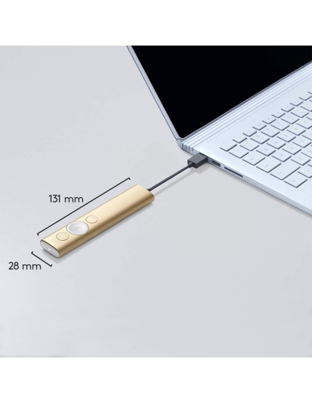 Spotlight apuntador inalámbricos Bluetooth/RF Oro Spotlight apuntador inalámbricos Bluetooth/RF Oro