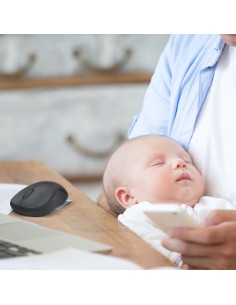 M220 Silent ratón Ambidextro RF inalámbrico Óptico 1000 DPI 2