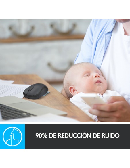 M220 Silent ratón Ambidextro RF inalámbrico Óptico 1000 DPI M220 Silent ratón Ambidextro RF inalámbrico Óptico 1000 DPI