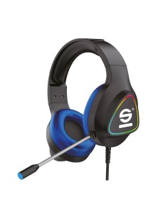 SPHEADPHONEPRO auricular y casco Auriculares Alámbrico Diadema Juego USB tipo A Negro, Azul