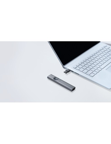 Spotlight apuntador inalámbricos Bluetooth/RF Gris