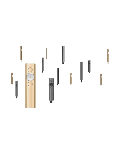 Spotlight apuntador inalámbricos Bluetooth/RF Gris