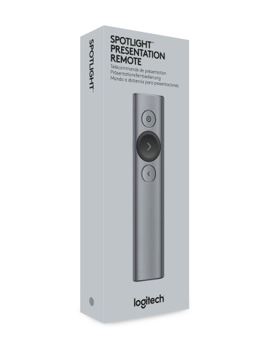 Spotlight apuntador inalámbricos Bluetooth/RF Gris