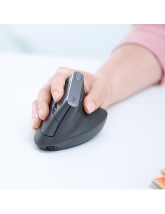 MX Vertical ratón mano derecha RF Wireless + Bluetooth Óptico 4000 DPI 2