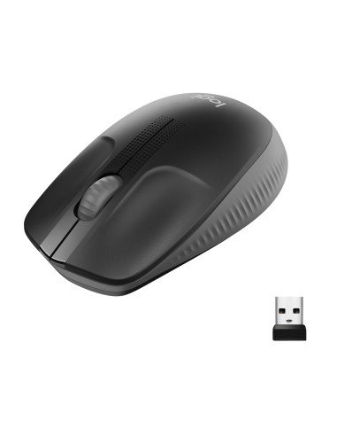 M190 ratón Ambidextro RF inalámbrico Óptico 1000 DPI