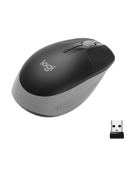 M190 ratón Ambidextro RF inalámbrico Óptico 1000 DPI
