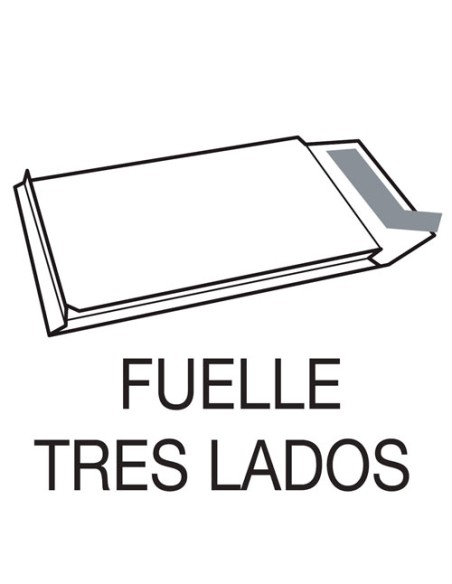 CAJA 250 BOLSAS DIN C4 (229X324) BOLSA FUELLE 229X324X30 KRAFT 120 GRS. FUELLE 3 LADOS - AUTOSAM TIRA SILICONA SAM 149015