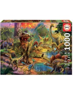 TIERRA DE DINOSAURIOS PUZZLE 1000 PIEZAS