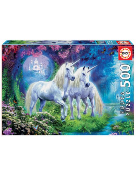 UNICORNIO EN EL BOSQUE PUZZLE 500 PIEZAS