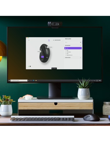 Signature M650 ratón mano derecha RF Wireless + Bluetooth Óptico 4000 DPI