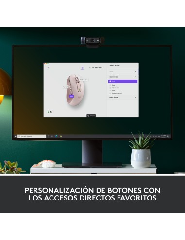 Signature M650 ratón mano derecha RF Wireless + Bluetooth Óptico 4000 DPI