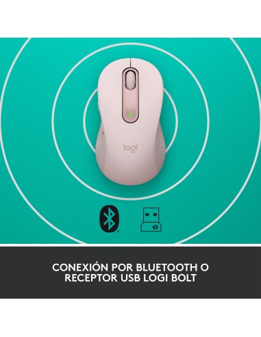 Signature M650 ratón mano derecha RF Wireless + Bluetooth Óptico 4000 DPI