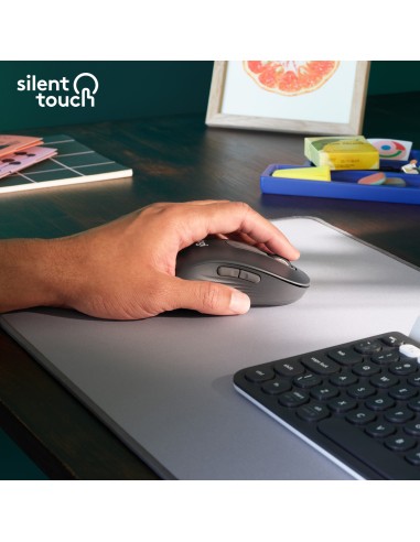 Signature M650 ratón Izquierda RF Wireless + Bluetooth Óptico 4000 DPI