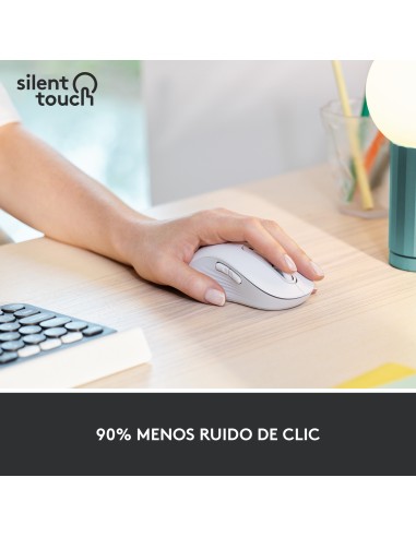 Signature M650 ratón Izquierda RF Wireless + Bluetooth Óptico 4000 DPI
