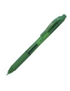 C 12 boligrafo energel x 107 color verde 07mm pentel