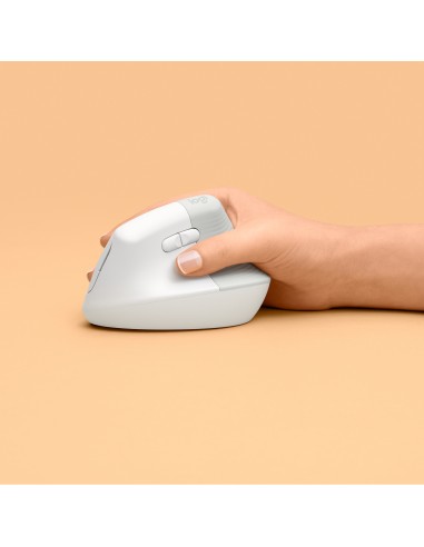 Lift ratón mano derecha RF Wireless + Bluetooth Óptico 4000 DPI