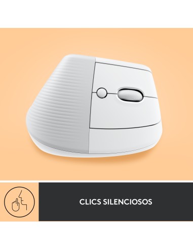 Lift ratón mano derecha RF Wireless + Bluetooth Óptico 4000 DPI