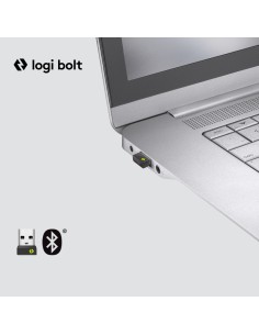 Lift for Business ratón mano derecha RF Wireless + Bluetooth Óptico 4000 DPI 2