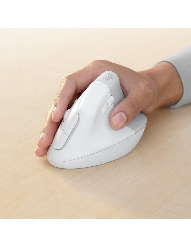 Lift for Business ratón mano derecha RF Wireless + Bluetooth Óptico 4000 DPI