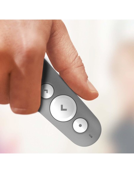 R500 apuntador inalámbricos Bluetooth/RF Gris R500 apuntador inalámbricos Bluetooth/RF Gris