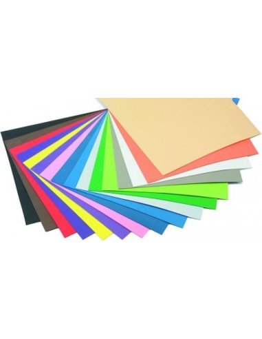 Blister 10 laminas goma eva color turquesa 40x60 faibo