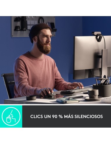 MX Master 3S ratón mano derecha RF Wireless + Bluetooth Laser 8000 DPI