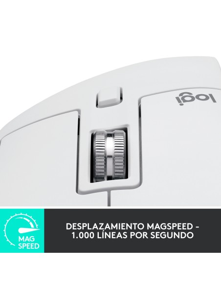 MX Master 3S ratón mano derecha RF Wireless + Bluetooth Laser 8000 DPI MX Master 3S ratón mano derecha RF Wireless + Bluetooth Laser 8000 DPI