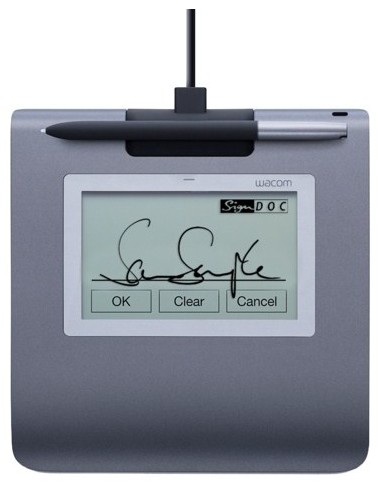 STU-430 Signature pad tableta digitalizadora Negro, Gris 2540 líneas por pulgada 96 x 60 mm USB
