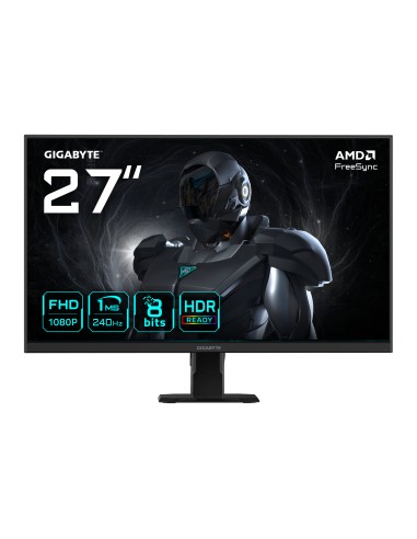 GS27F2 27" Monitor de Juego FHD - 1920 x 1080, 240Hz, 1ms, 300 cd/m², FreeSync, HDR Ready, HDMI 2.0, Displayport 1.4