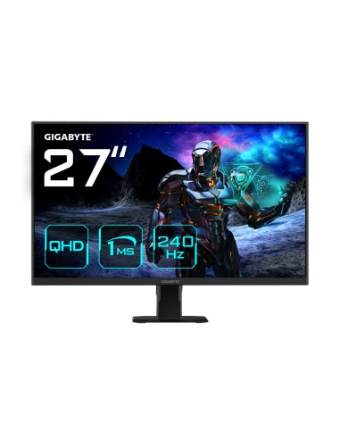 GS27Q X Monitor gaming 27" QHD - 2560 x 1440, 240Hz, 1ms, 300 cd/m², FreeSync Premium Pro, HDR Ready, HDMI 2.0, DisplayPort 1.4