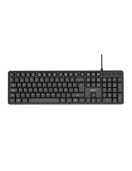 Teclado USB estándar CK-SILENT-105T negro