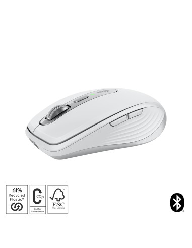 MX Anywhere 3S ratón mano derecha RF Wireless + Bluetooth Laser 8000 DPI