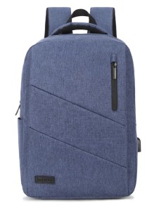 City Backpack Mochila para portátil 15.6", Poliéster Oxford, Azul