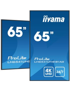 LH6541UHS-B1AG pantalla de señalización 163,8 cm (64.5") LCD 500 cd / m² 4K Ultra HD Negro 24/7