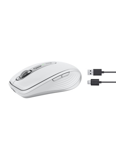 MX Anywhere 3S ratón mano derecha RF Wireless + Bluetooth Laser 8000 DPI