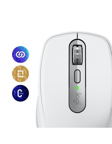 MX Anywhere 3S ratón mano derecha RF Wireless + Bluetooth Laser 8000 DPI MX Anywhere 3S ratón mano derecha RF Wireless + Bluetooth Laser 8000 DPI