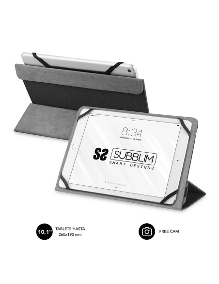 Funda Tablet Universal Freecam Case 10,1" Black
