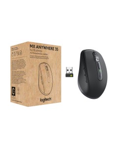 MX Anywhere 3S for Business ratón mano derecha RF Wireless + Bluetooth Laser 8000 DPI