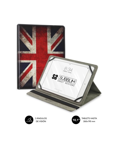Funda Tablet Universal TRENDY CASE ENGLAND 10.1"