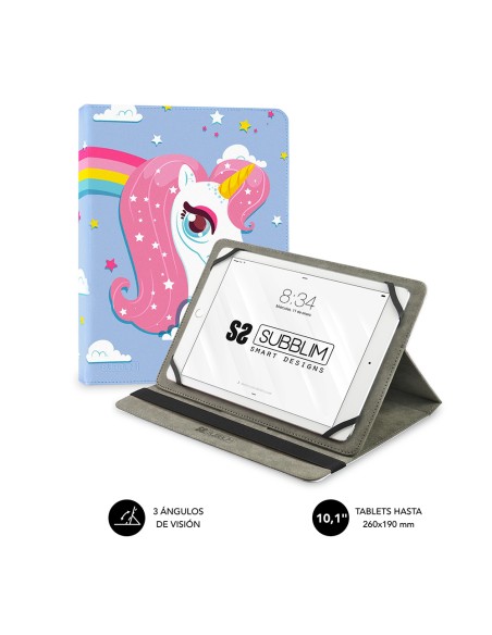 Funda Tablet Universal TRENDY CASE UNICORN 10.1"