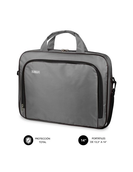 Maletín Ordenador Oxford Laptop Bag 13,3"-14" Grey