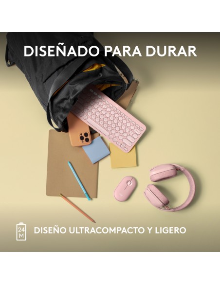 Pebble 2 M350s ratón Ambidextro RF Wireless + Bluetooth Óptico 4000 DPI Pebble 2 M350s ratón Ambidextro RF Wireless + Bluetooth Óptico 4000 DPI