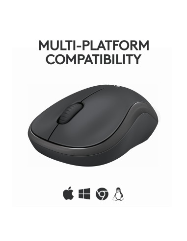 M240 ratón Ambidextro Bluetooth