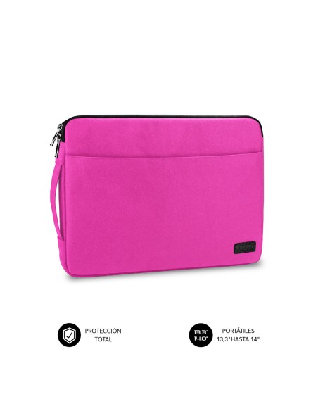 Funda Ordenador Urban Laptop Sleeve 13,3-14" Pink