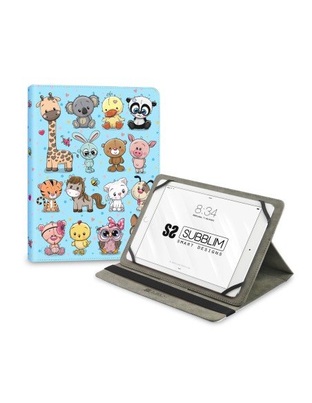 Funda Tablet Universal TRENDY CASE ANIMALS 11"