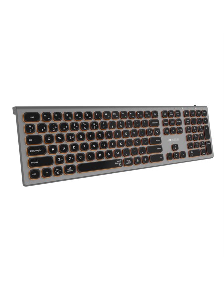Teclado Bluetooth/2.4G Master iluminado Ext G/N Teclado Bluetooth/2.4G Master iluminado Ext G/N