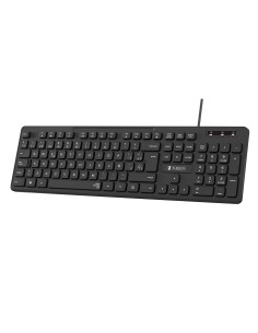 Teclado Ergonómico Business Slim Silencioso con cable USB