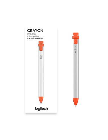 Crayon lápiz digital 20 g Naranja, Plata