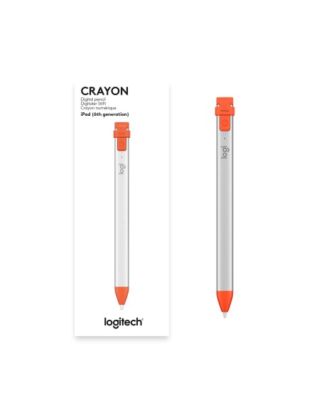 Crayon lápiz digital 20 g Naranja, Plata