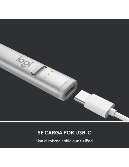 Crayon lápiz digital 20 g Plata